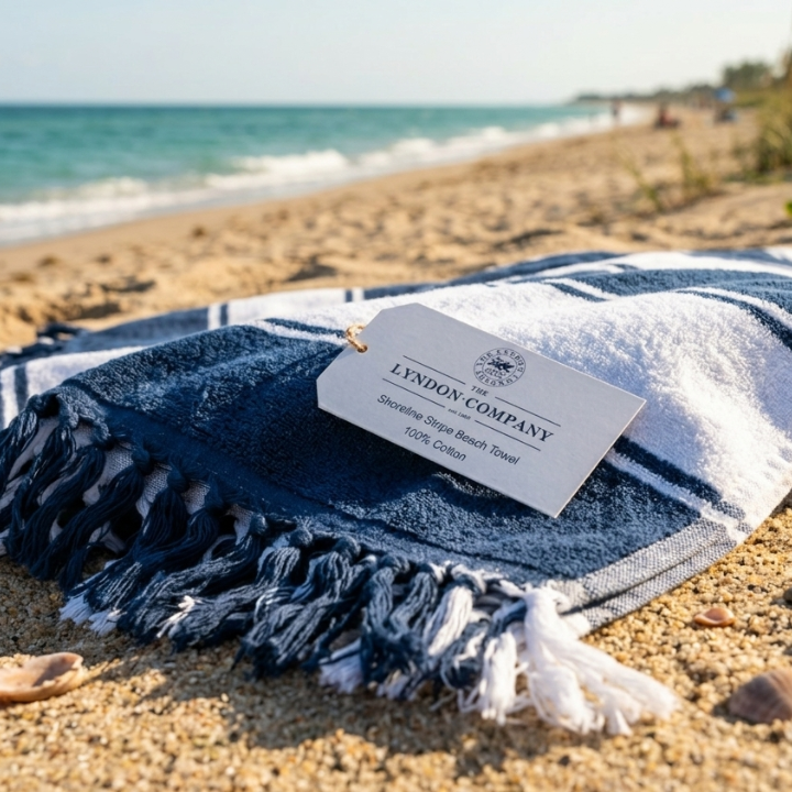 Sheroline Stripe Beach Towel / Pool Towel