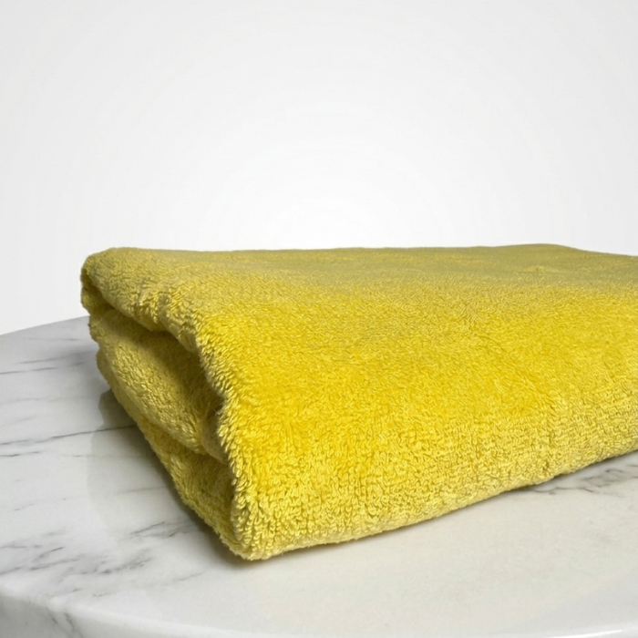 Sunshine Yellow Premium Bath Towel