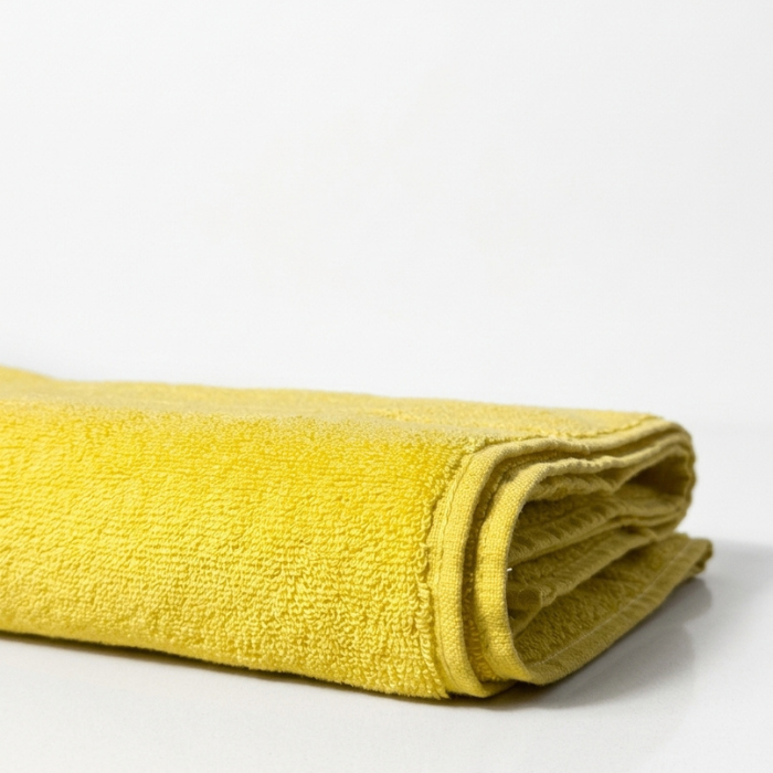 Sunshine Yellow Premium Bath Towel