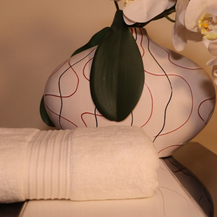 Cream Hand Towel